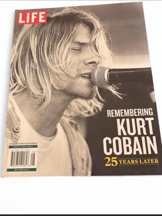 LIFE MAGAZINE Other - LIFE Magazine " Remembering Kurt Cobain " Cover 25 Years Later Nirvana NEW!